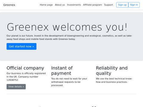 GREENEX LIMITED